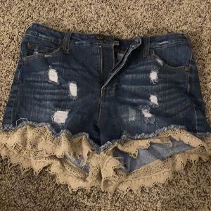 jean shorts